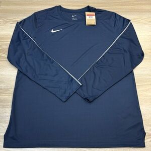Nike dri-fit Tee Long Sleeve Nave Blue